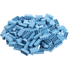 Katara Jeu de briques enfant bleu clair 120 pièces 4x2