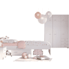 Parisot Kinderzimmer Set 3tlg "Galaxy 154"  Weiß Weiß