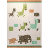 Esprit Kinderteppich Lucky Zoo beige