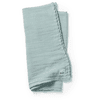 Coperta in mussola di bambù Elodie Aqua Turchese