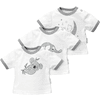 Baby Sweets Shirt Kurzarm A star is born weiß grau