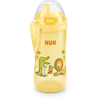 NUK Drikkeflaske Kiddy Kopp 300 ml, løve gul