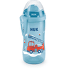 NUK Trinkflasche Flexi Cup 300 ml, Feuerwehr blau