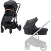 Britax Römer Yhdistelmävaunut Strider M sisältäen sadesuojan Black Shadow  