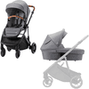 Britax Römer Yhdistelmävaunut Strider M sisältäen sadesuojan Elephant Grey 