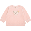 Steiff Sweatshirt GOTS sølv rosa