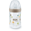 NUK Babyflaske for Nature 260ml, brun