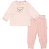 Steiff Baby Sweat Set Silver Vaaleanpunainen