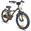 PROMETHEUS BICYCLES® Lasten polkupyörä 18" musta matta oranssi