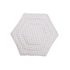 fillikid Matelas de parc bébé hexagonal jersey blanc 124 cm