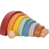  small foot® Set costruzioni in legno, arcobaleno " Safari"