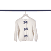 TOM TAILOR Cardigan bow Whisper White