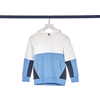 TOM TAILOR Sweatshirt colorbloked hoody light blue