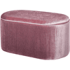 HOMCOM Sitzbank mit Stauraum rosa