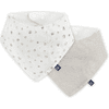Alvi ® Triangle sjaal 2-pack Aqua Dot grijs/wit