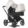 bugaboo Passeggino fratellare Donkey 5 Duo Complete - nero/bianco