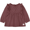  STACCATO  Tuniek plum gedessineerd 