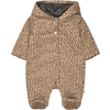 Staccato Overall wattiert soft camel gemustert 