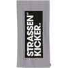 HERDING Velourbadetuch Strassenkicker grau-schwarz 75 x 150 cm