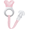MAM Anillo de dentición refrigerante con clip Mini Cooler &amp; Clip 2+ meses, 1 ud., rosa