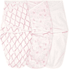 aden + anais™ essential s easy swaddle™ pucksack 1.5 TOG 3-pack kunst og håndværkVelboa 0-3 måneder