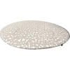 Alvi® Tapis d'éveil rond animaux zoo taupe Ø100 cm