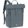 LÄSSIG Backpack Rolltop Up luierrugtas anthracite 