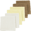 MEYCO Poepdoekjes pak van 6 wit/geel/bruin