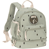 LÄSSIG Mini Backpack , Happy Print s, light olive 