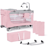 Kinderkraft Lit parapluie LEODY accessoires rose 126x73 cm