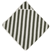 jollein Toalla de baño con capucha de rizo 75x75cm Hoja Green 