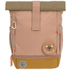 LÄSSIG Mini Rolltop Backpack , Nature hasselnöt