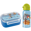 Sigikid Brotdose + Trinkflasche 2er Set bunt