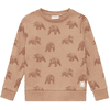 TOM TAILOR Sweatshirt avec Allover - Print ours beige