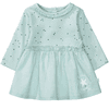 STACCATO Kleid aqua sky gemustert