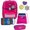 Scout Genius DIN Neon Safety - Pink Glow, 4 stuks.