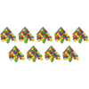 knorr toys® Bälle Set ca. Ø6 cm - 900 balls/colorful grün