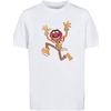 F4NT4STIC T-Shirt Disney Muppets Animal Classic weiß