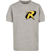 F4NT4STIC T-Shirt DC Comics Batman Robin Logo heather grey