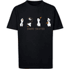 F4NT4STIC T-Shirt Disney Frozen 2 Olaf Shape-Shifter schwarz