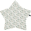Alvi ® Cuscino Star Petit Fleurs verde/bianco