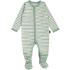 Alvi ® romper suit with foot Sea horse green