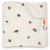 Done by Deer Plaid enfant mousseline Sea friends beige 100x100 cm