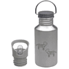 LÄSSIG Trinkflasche aus Edelstahl, Safari Tiger 500 ml