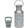 LÄSSIG Trinkflasche aus Edelstahl, Adventure Bus 500 ml