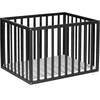 Schardt Parc bébé Scandic bois noir 124x65 cm