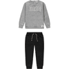 Minoti Sæt jumper + sweatpants grå