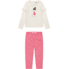 Minoti Set t-shirt manches longues + leggings roses