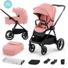 Kinderkraft Carro de bebé combi NEA 2 en 1 ash pink