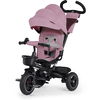 Kinderkraft 5 i 1 Trehjuling SPINSTEP, lila rosa